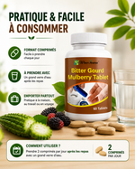 Comprimés de Moringa – Contrôle Naturel du Sucre