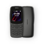 Nokia 106 (Noir) - Téléphone Portable Classique